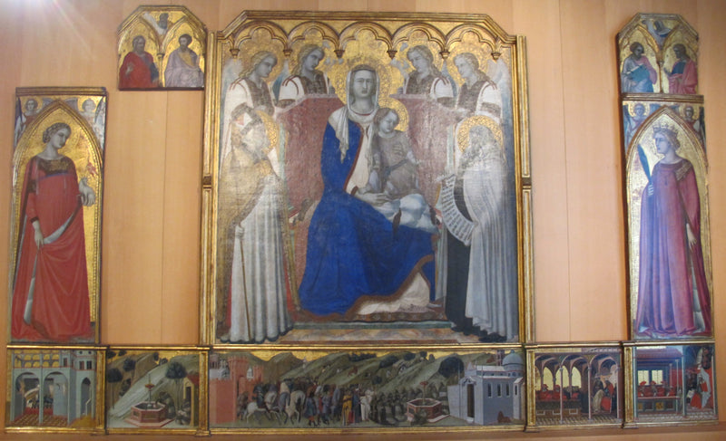 Polyptyque des Carmes - Pietro Lorenzetti