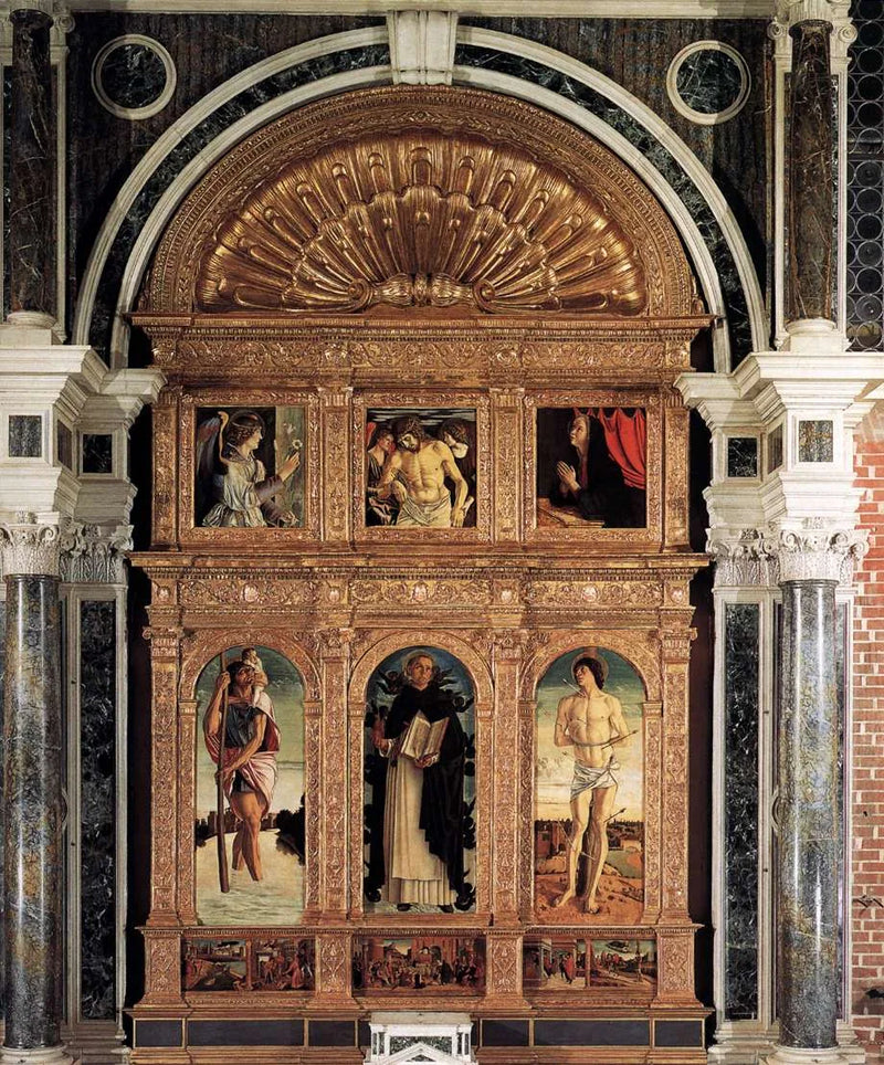 Polyptyque Saint Vincent Ferrier - Giovanni Bellini