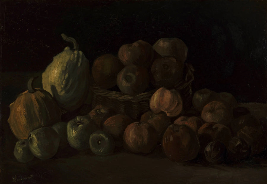 Nature morte aux pommes et citrouilles, F106 – Van Gogh