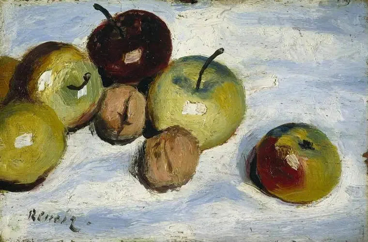 Pommes et noix - Pierre-Auguste Renoir