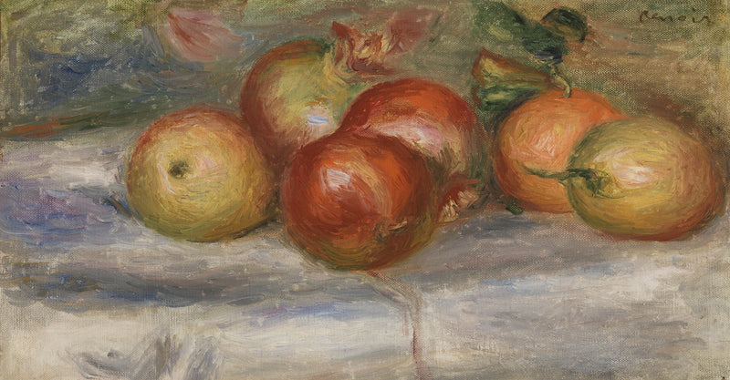 Pommes, orange et citron, vers 1911 – Renoir