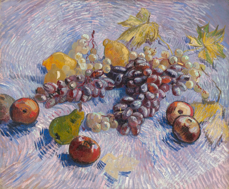 Pommes, poires, citron et raisin - Vincent van Gogh