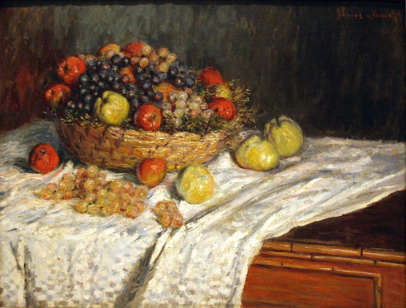 Pommes et raisins W545 – Claude Monet