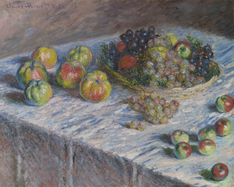 Pommes et raisins W546 – Claude Monet