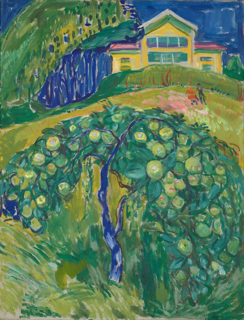 Pommier dans le jardin - Edvard Munch