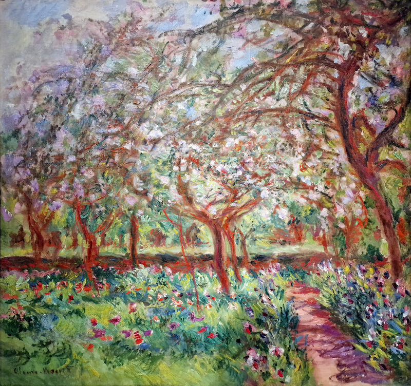 Pommiers en fleurs à Giverny W1621 – Claude Monet