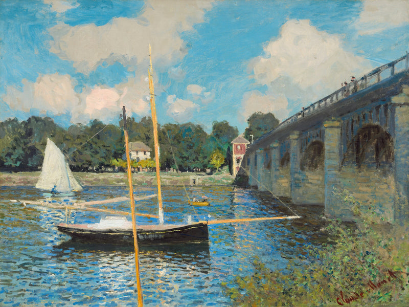 Le Pont d’Argenteuil W312 – Claude Monet