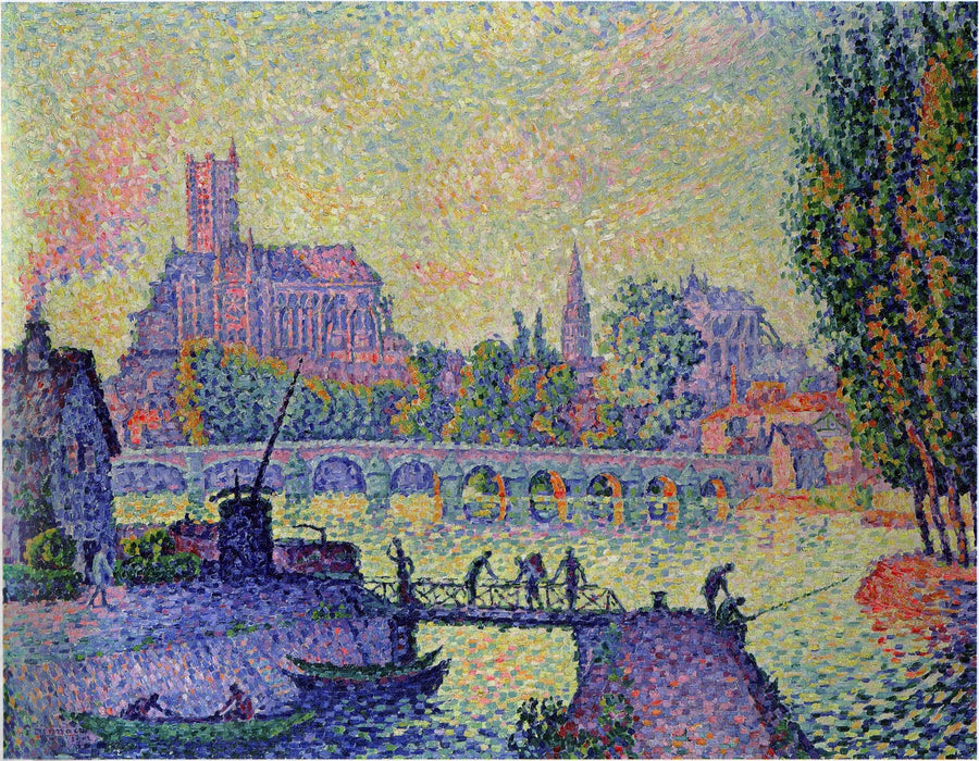 Pont d'Auxerre - Paul Signac