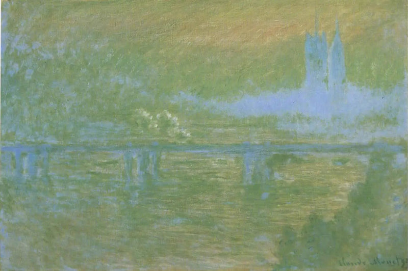 Pont de Charing - Claude Monet