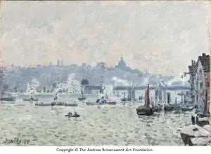 Pont de Charing Cross - Alfred Sisley