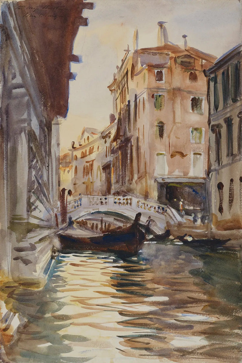 Pont de la Canonica - John Singer Sargent