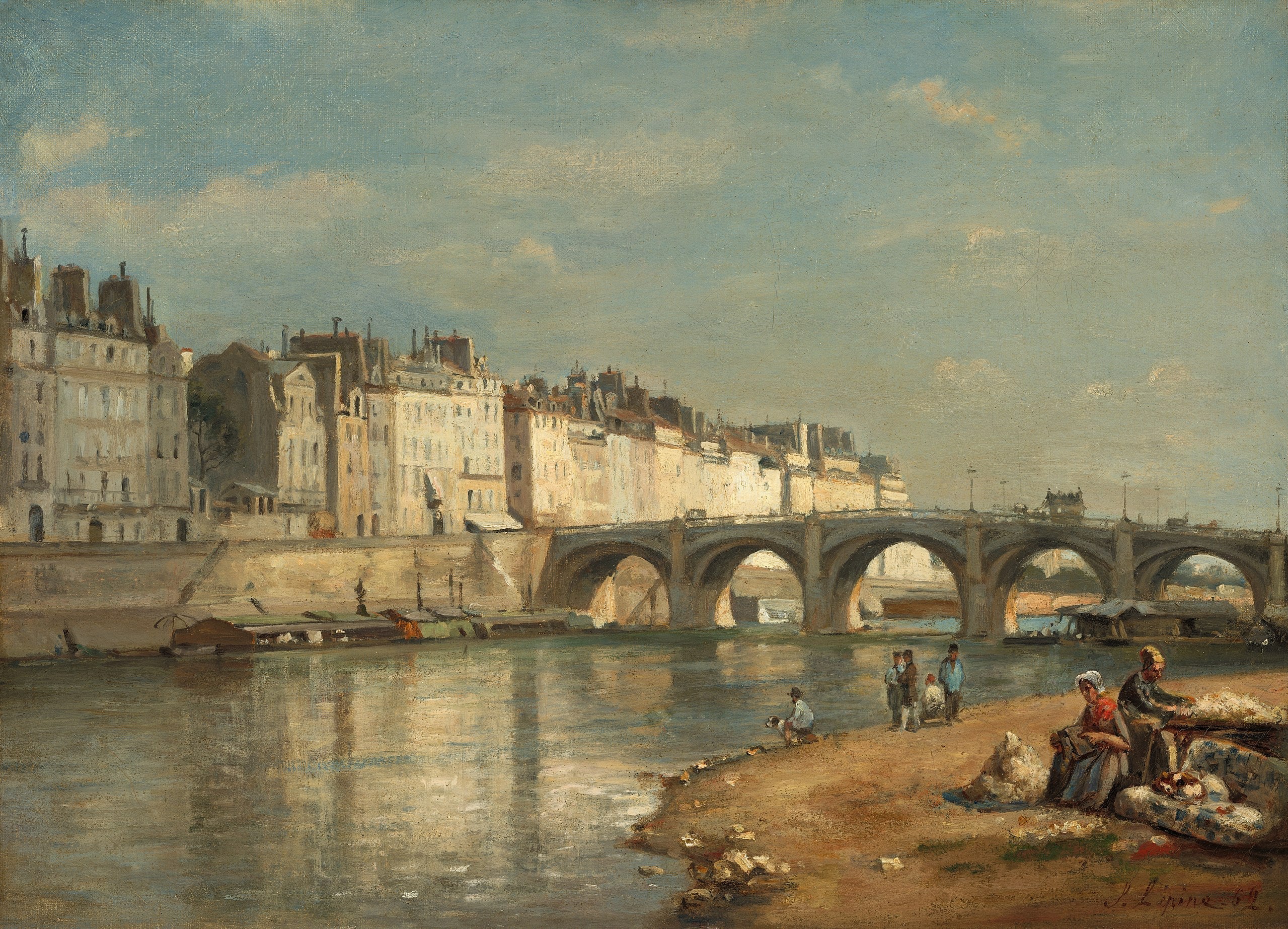 Pont de la Tournelle Paris - Stanislas Lépine - Alpha Reproduction