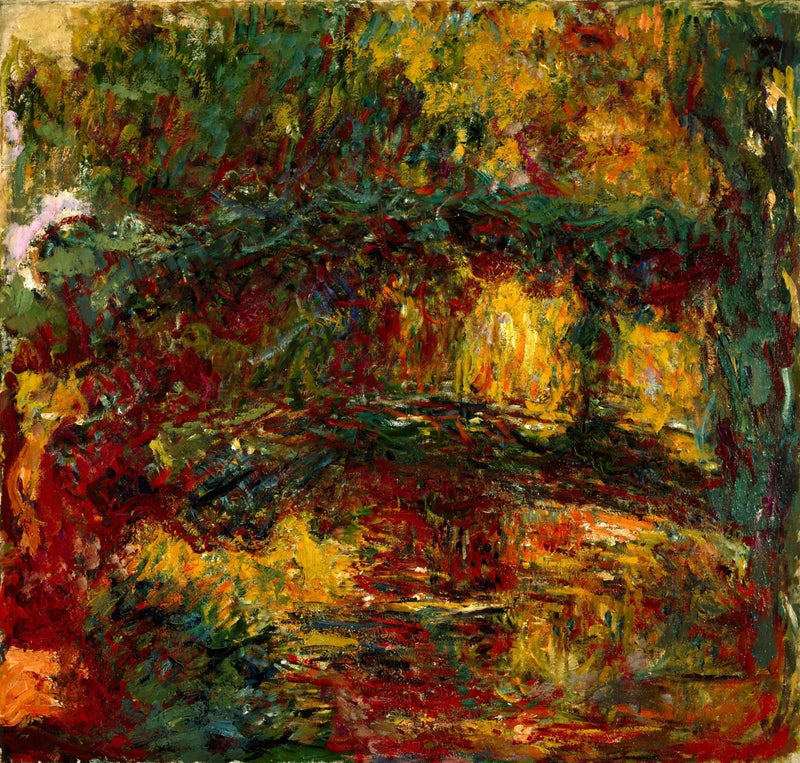 Le Pont japonais, Giverny – Claude Monet