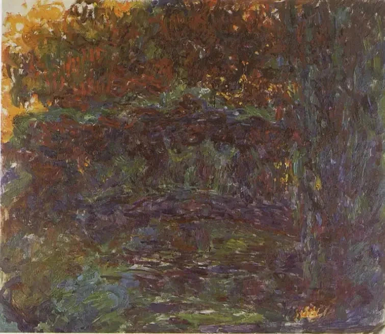 Den japanske bro, Claude Monet
