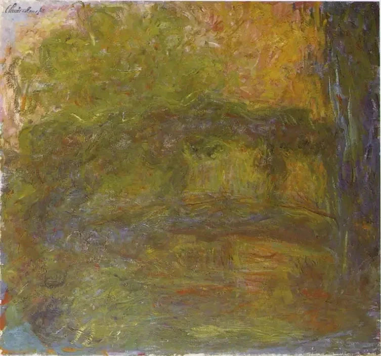 Le Pont japonais de Claude Monet, 1918–1924 – Oyamazaki Villa Museum W1926