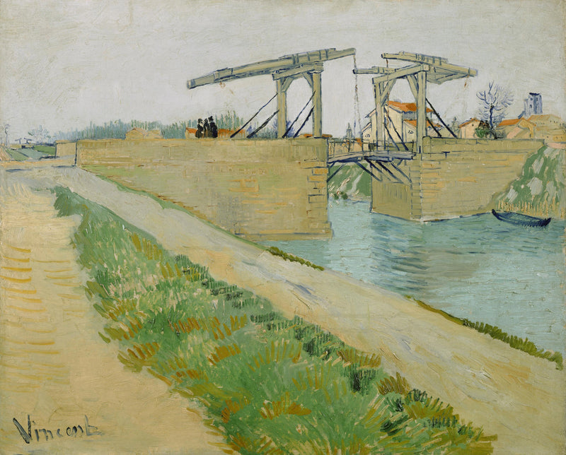 Le Pont de Langlois avec route le long du canal, F400 – Van Gogh