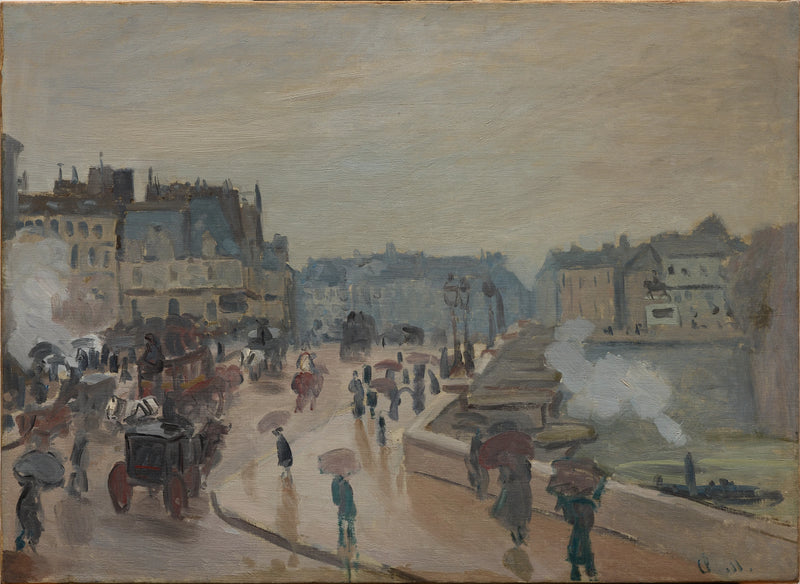 Le Pont Neuf W193 – Claude Monet