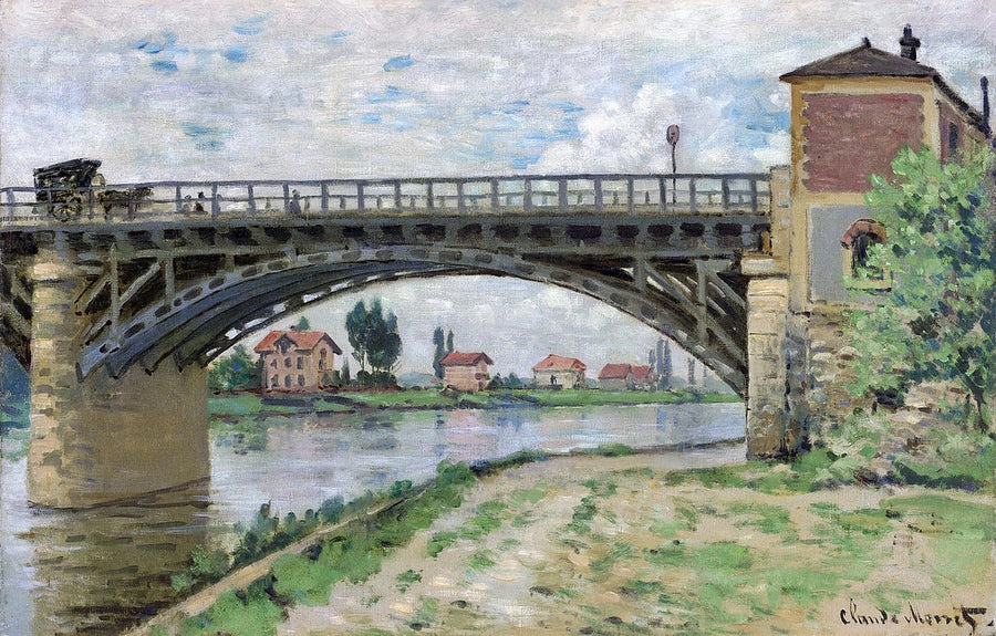 Le Pont routier d’Argenteuil W278 – Claude Monet