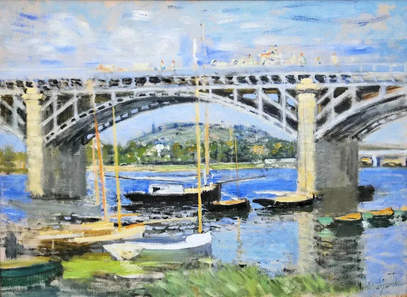 Le Pont sur la Seine à Argenteuil W313 – Claude Monet