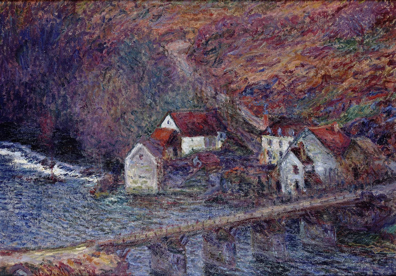 Le Pont de Vervy W1234 – Claude Monet