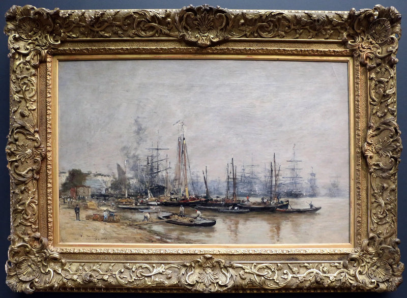 port de Bordeaux - Eugène Boudin