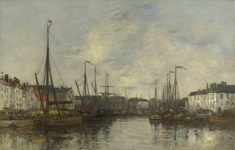 Port de Bruxelles - Eugène Boudin