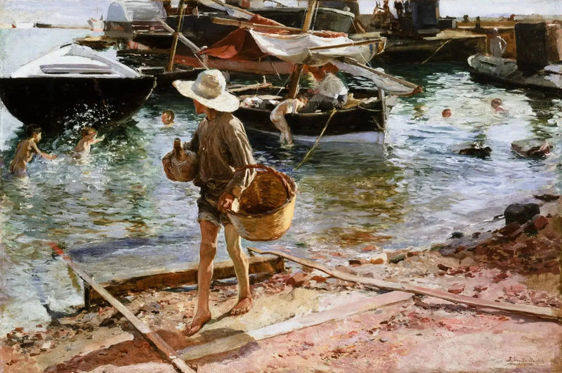 Port de Valence - Joaquín Sorolla