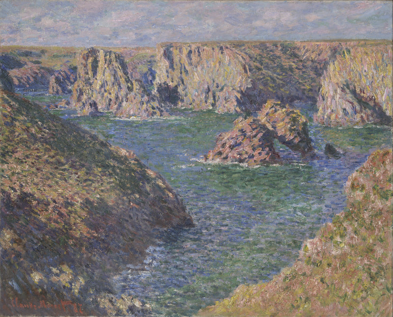 Port-Domois, Belle-Île W1108 – Claude Monet