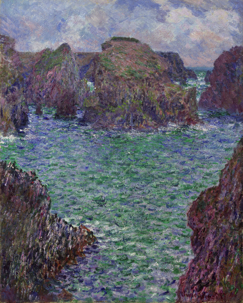 Port-Goulphar, Belle-Île W1094 – Claude Monet