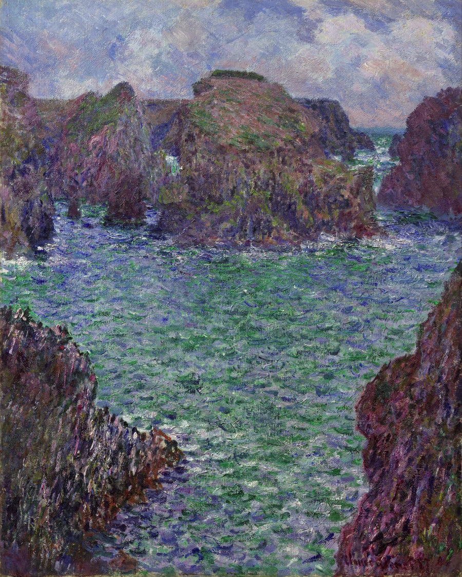 Port-Goulphar, Belle-Île W1094 – Claude Monet