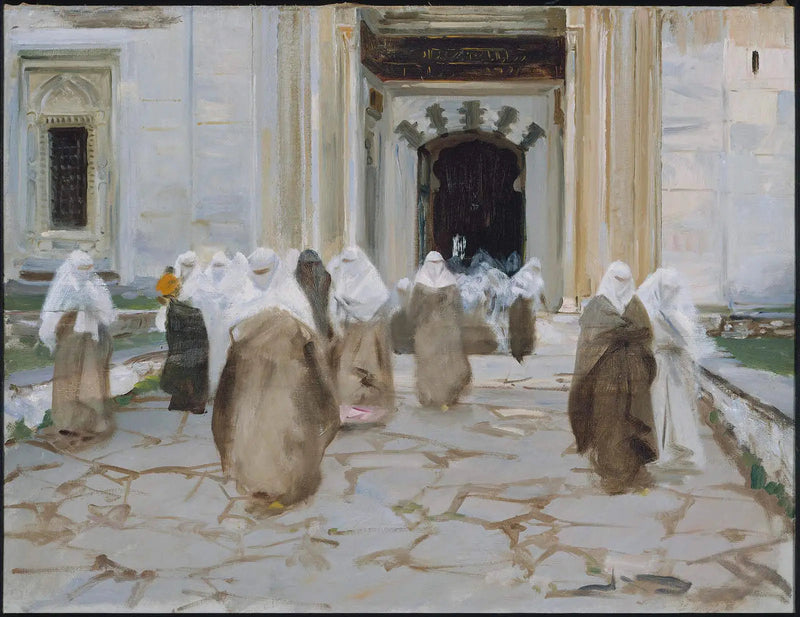 Porte d'une mosquée - John Singer Sargent