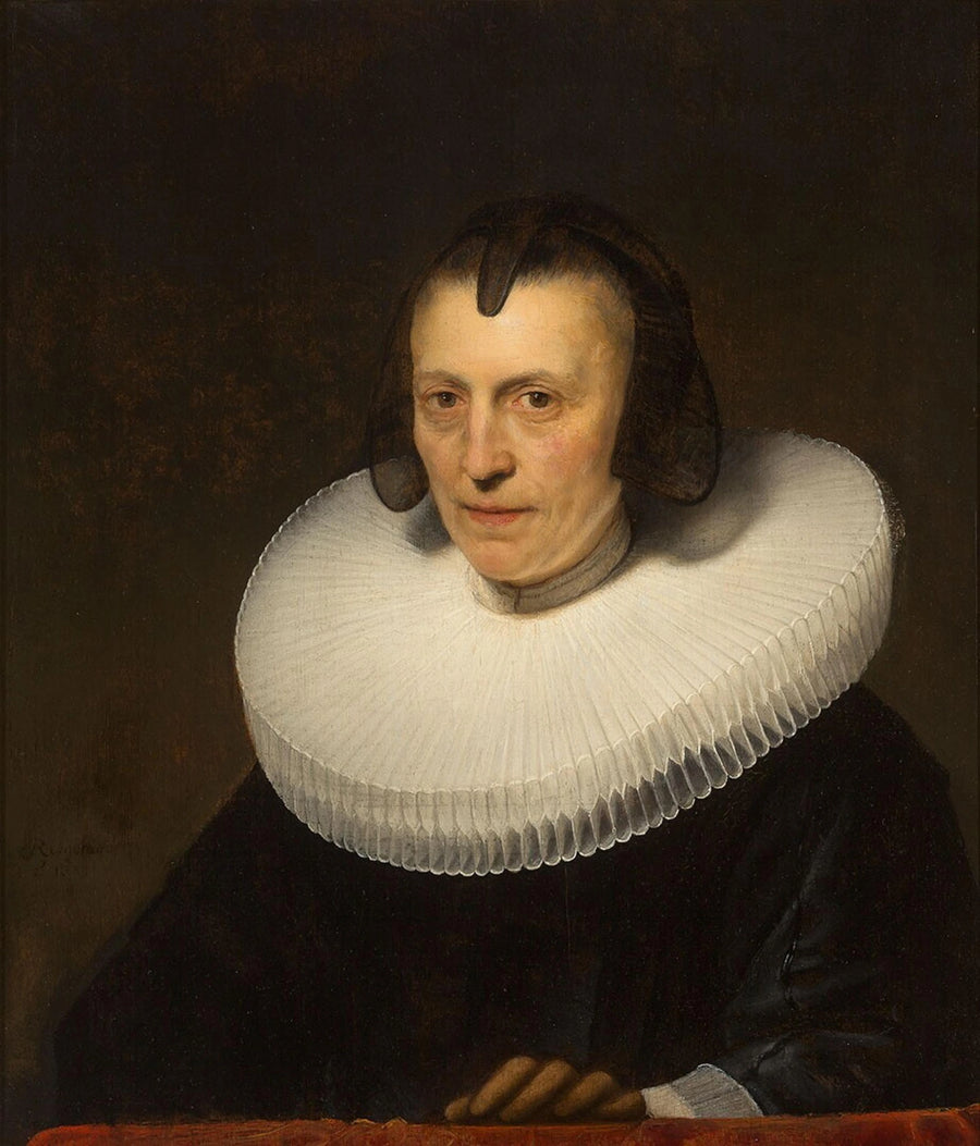 Portrait d’Aletta Adriaensdochter – Rembrandt, 1639