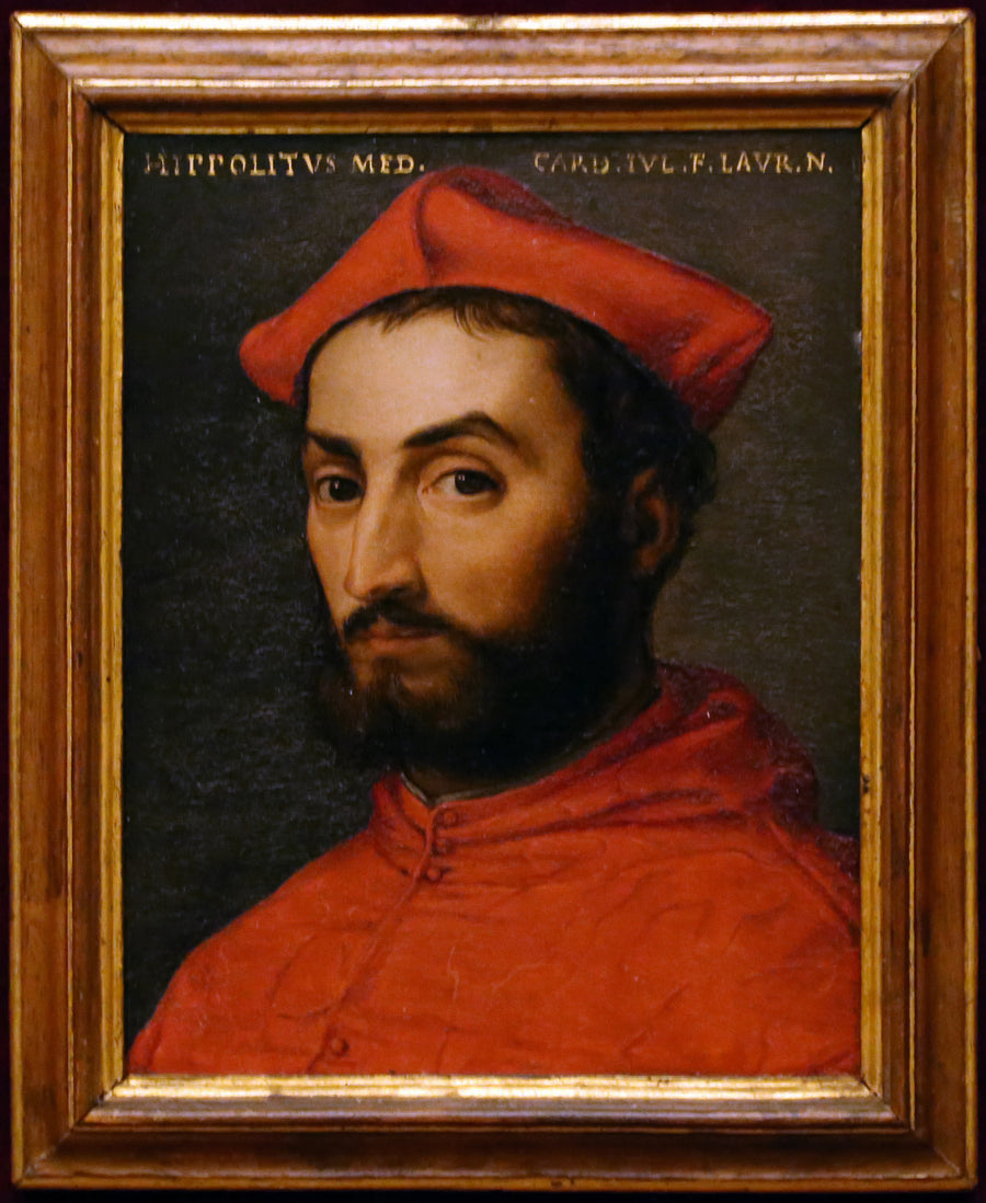 Portrait du cardinal Hippolyte de Médicis - Bronzino