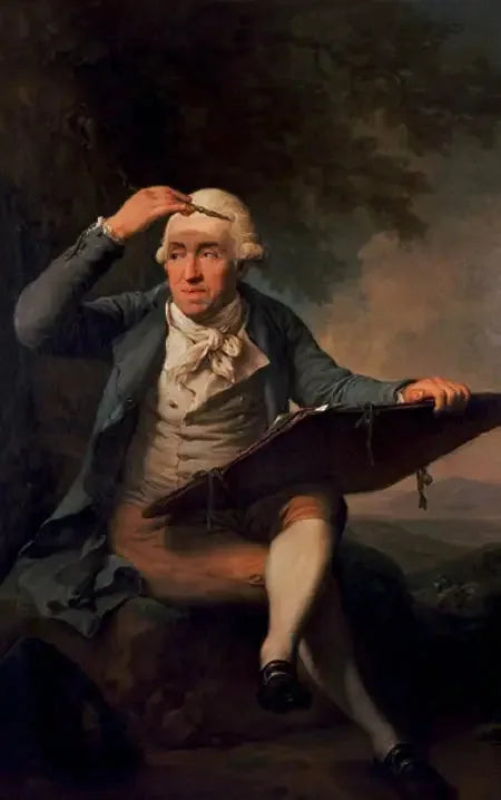 Portrait d'Adrian Zingg - Anton Graff