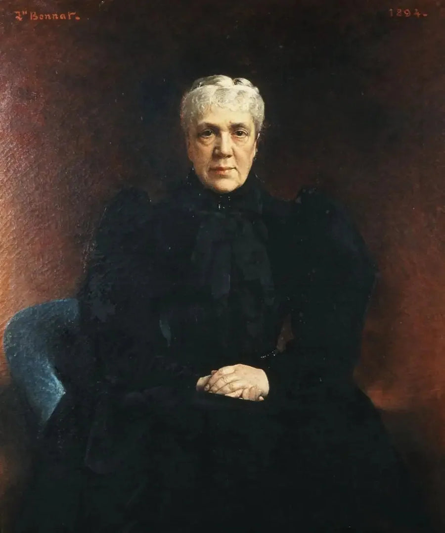 Portrait d'Aimilia Salvagou - Léon Bonnat