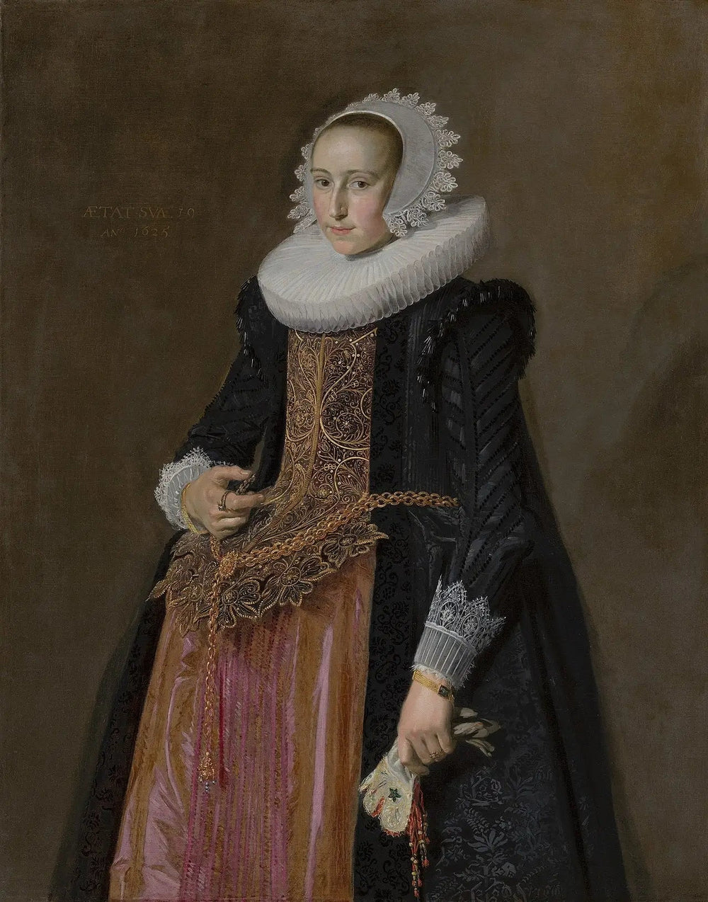 Portrait d’Aletta Hanemans (1606-1653) - Frans Hals - Alpha Reproduction