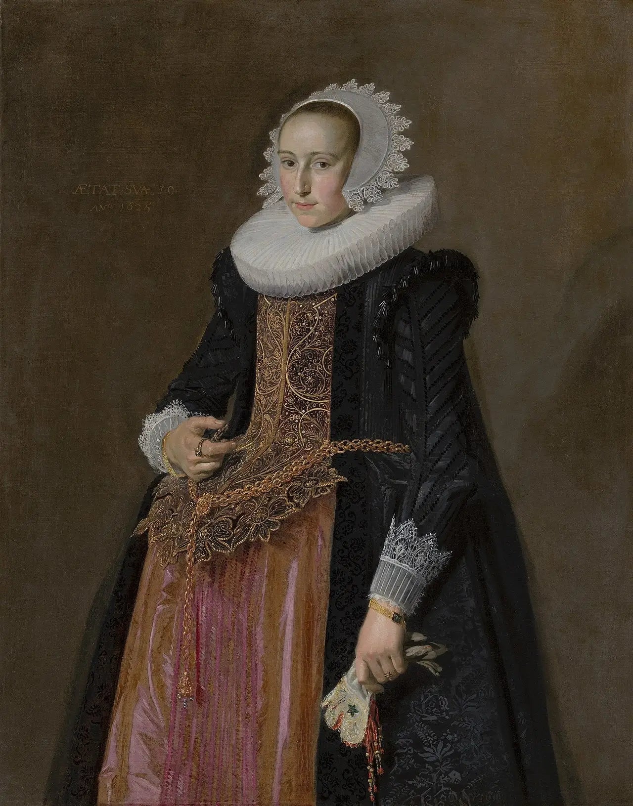 Portrait d’Aletta Hanemans (1606-1653) - Frans Hals - Alpha Reproduction