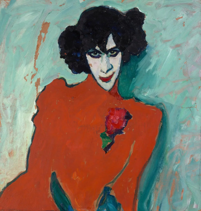 Portrait d'Alexandre Sakharoff - Alexej von Jawlensky