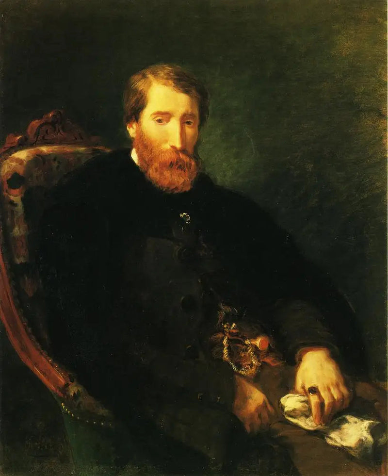Portrait d'Alfred Bruyas - Eugène Delacroix