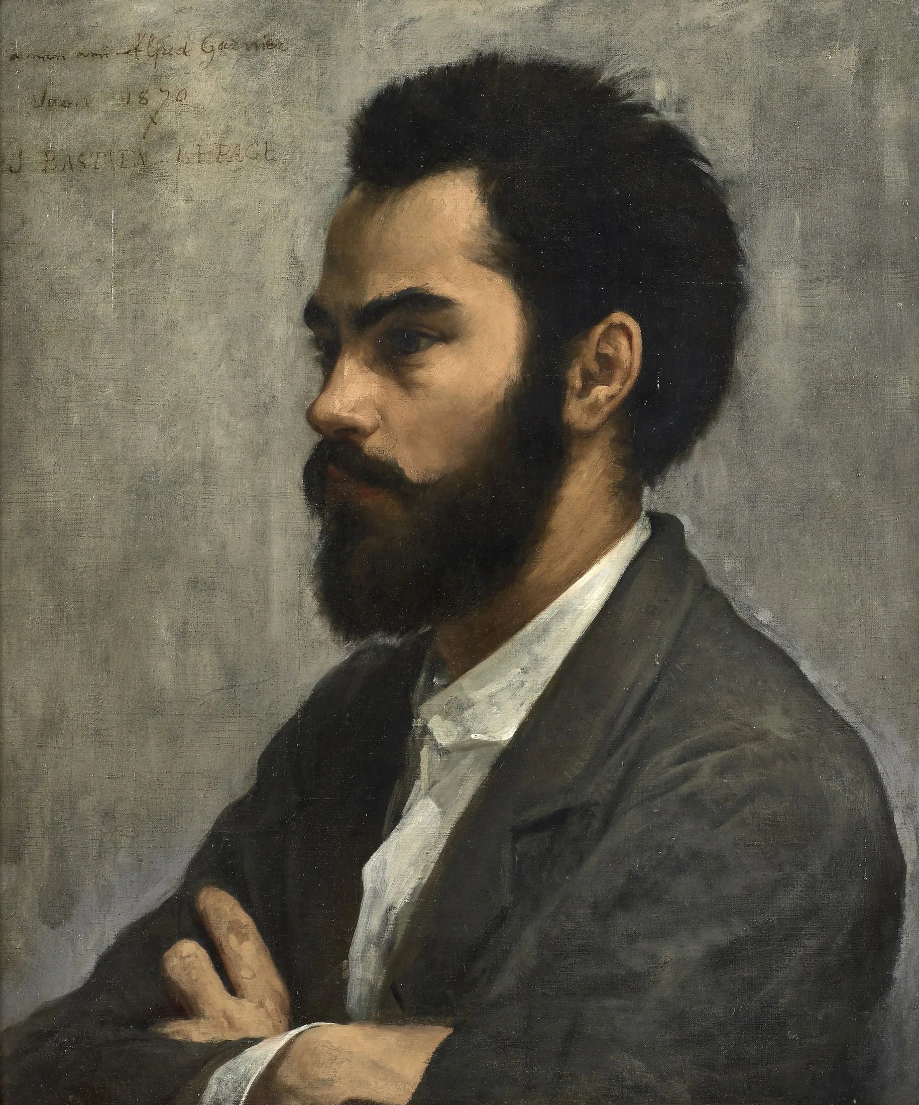 Portrait d'Alfred Garnier - Jules Bastien-Lepage