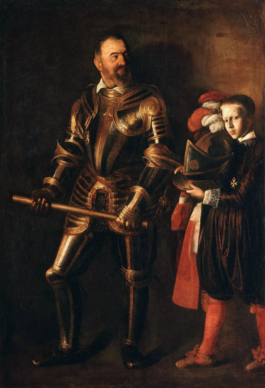Portrait d'Alof de Wignacourt - Le Caravage