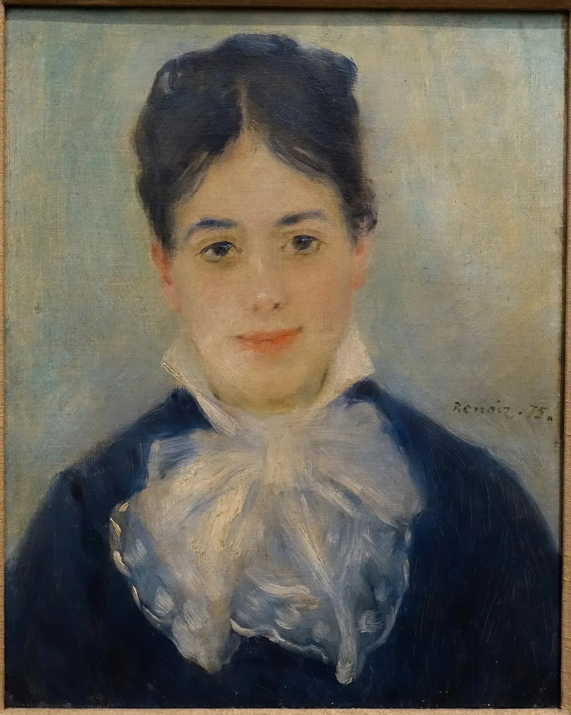 Portrait d'Alphonsine Fournaise - Pierre-Auguste Renoir