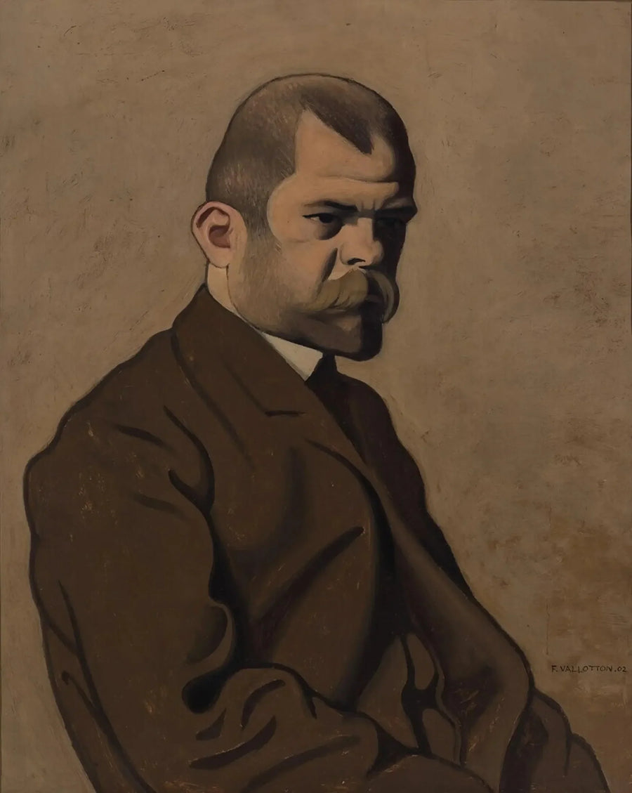Portrait d'Ambroise Vollard - Félix Vallotton