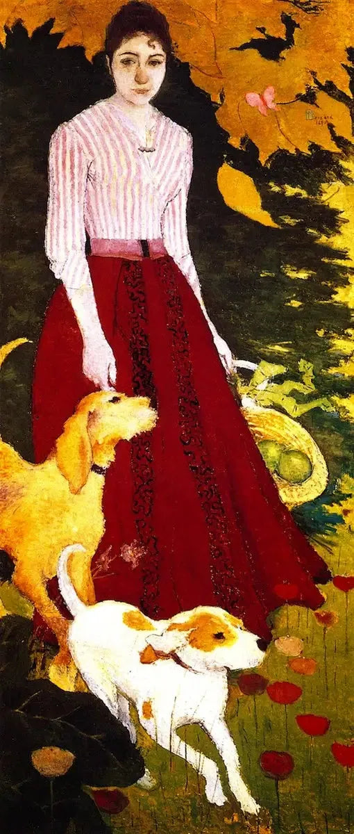 Portrait d'Andrée Bonnard, sœur de l'artiste - Pierre Bonnard