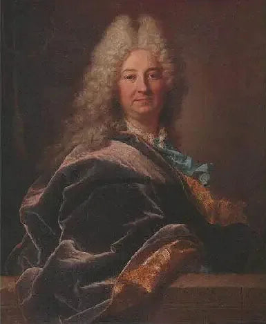 Portrait d'Antoine Bernard Bouhier - Hyacinthe Rigaud