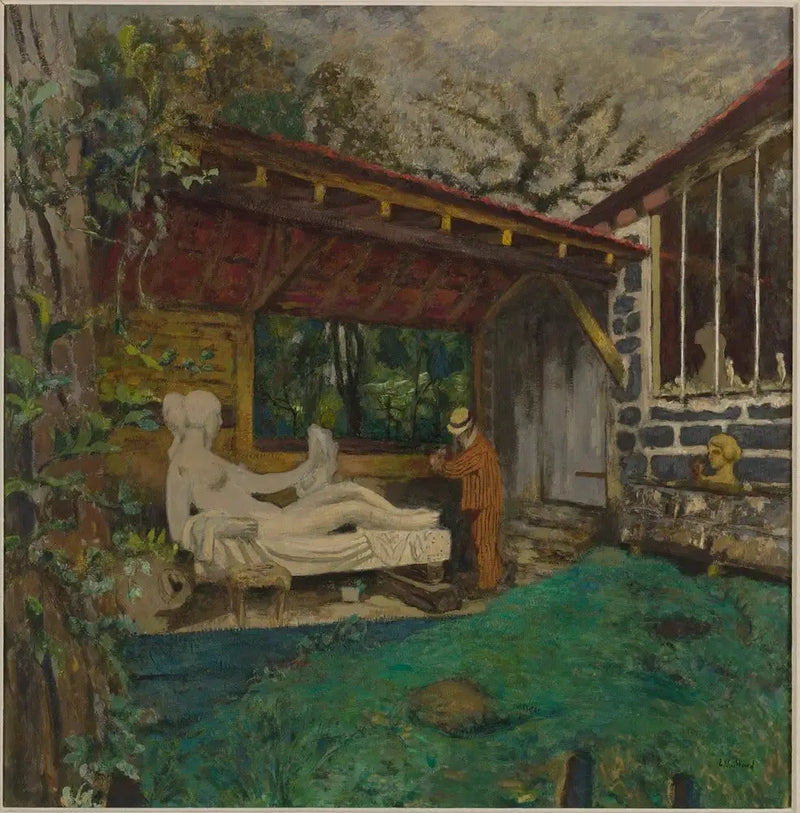 Portrait d'Aristide Maillol - Édouard Vuillard
