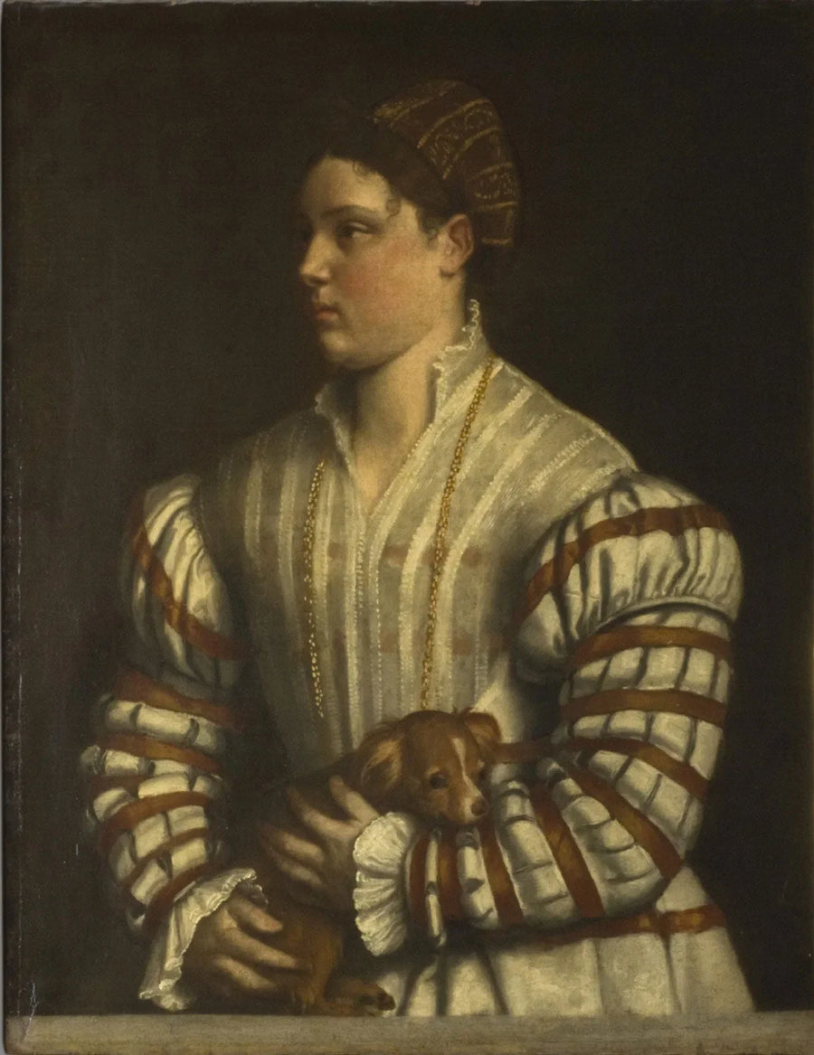 Portrait d'Eleonora Averoldi - Alessandro Bonvicino