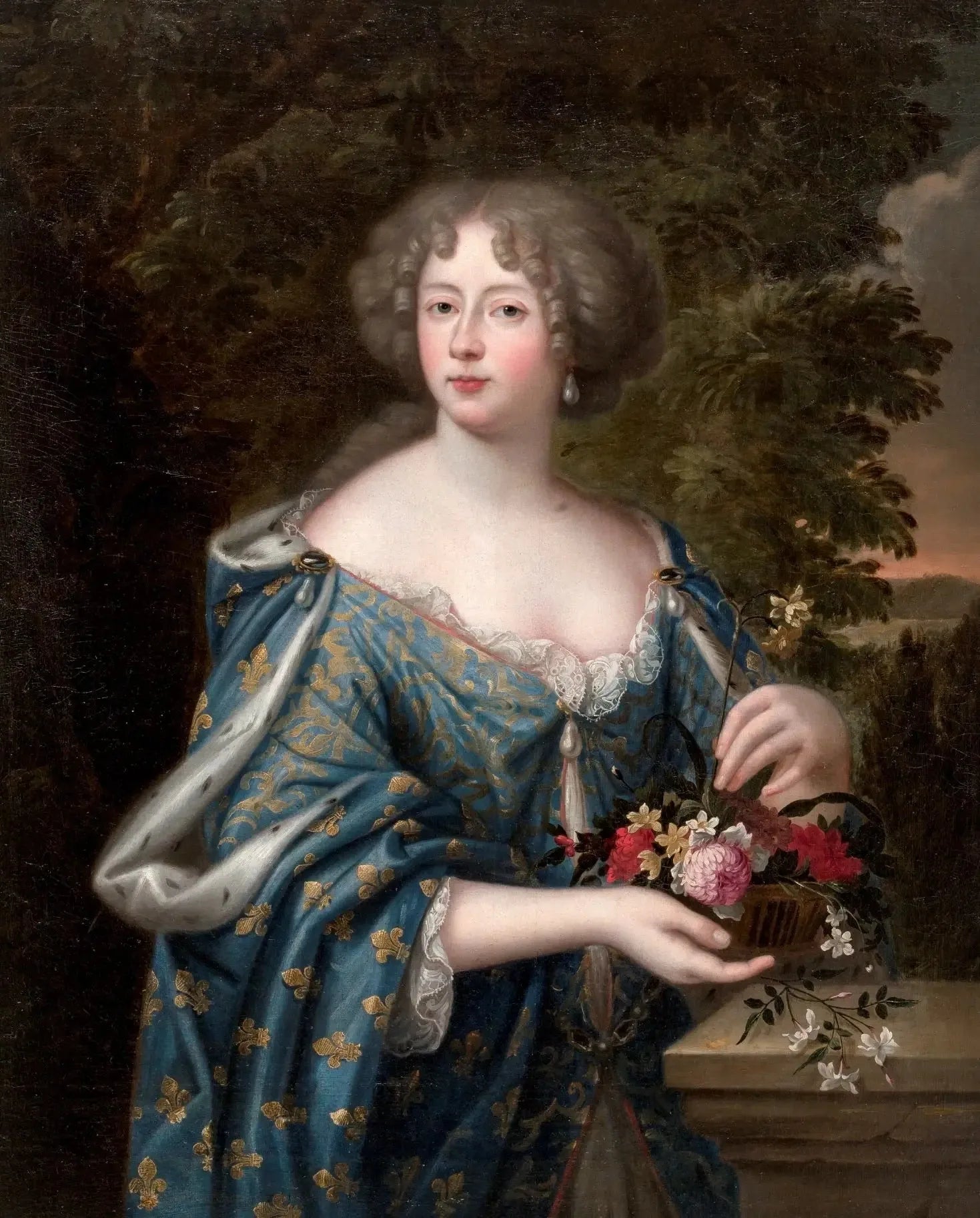 Portrait d'Élisabeth Charlotte, princesse palatine (1652-1722) - Pierre Mignard image 1 reproduction artisanale de tableau