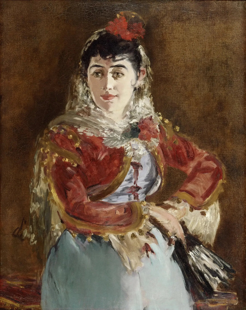 Portrait d'Émilie Ambre dans le rôle de Carmen - Édouard Manet