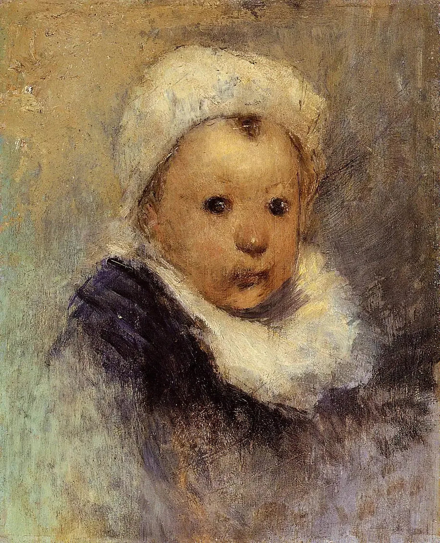 Portrait d'enfant, peut-être Aline Gauguin - Paul Gauguin